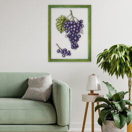 Wallity Cuadro Decorativo Enmarcado CAM2116 Multicolor